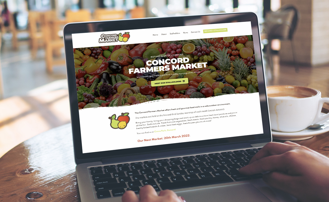 Concord Farmers Market website