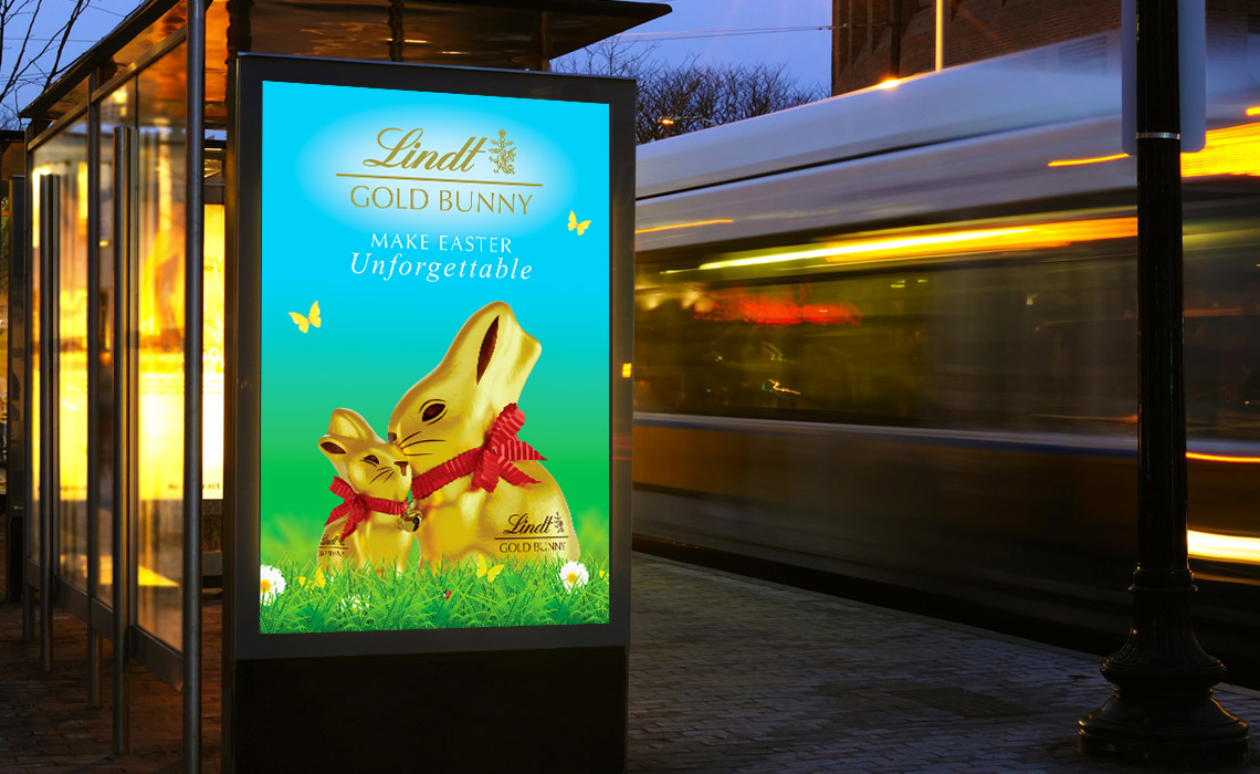 Lindt point-of-sale material