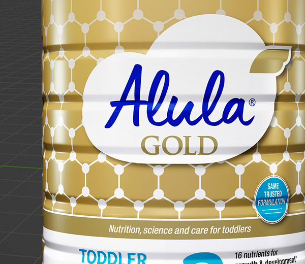 Alula packaging renders