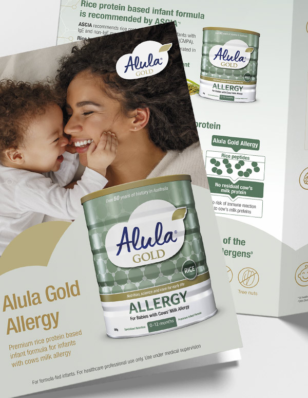 Alula infant formula support materials