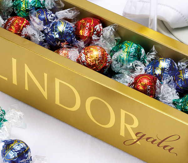 Lindt Gala Box photography