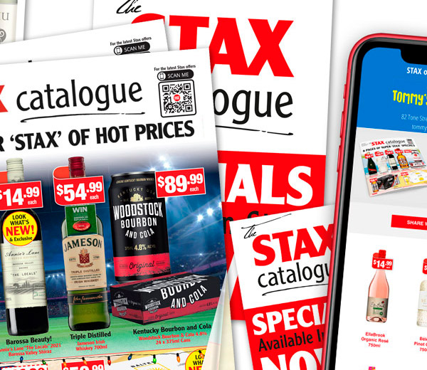 Liquor STAX catalogue & POS